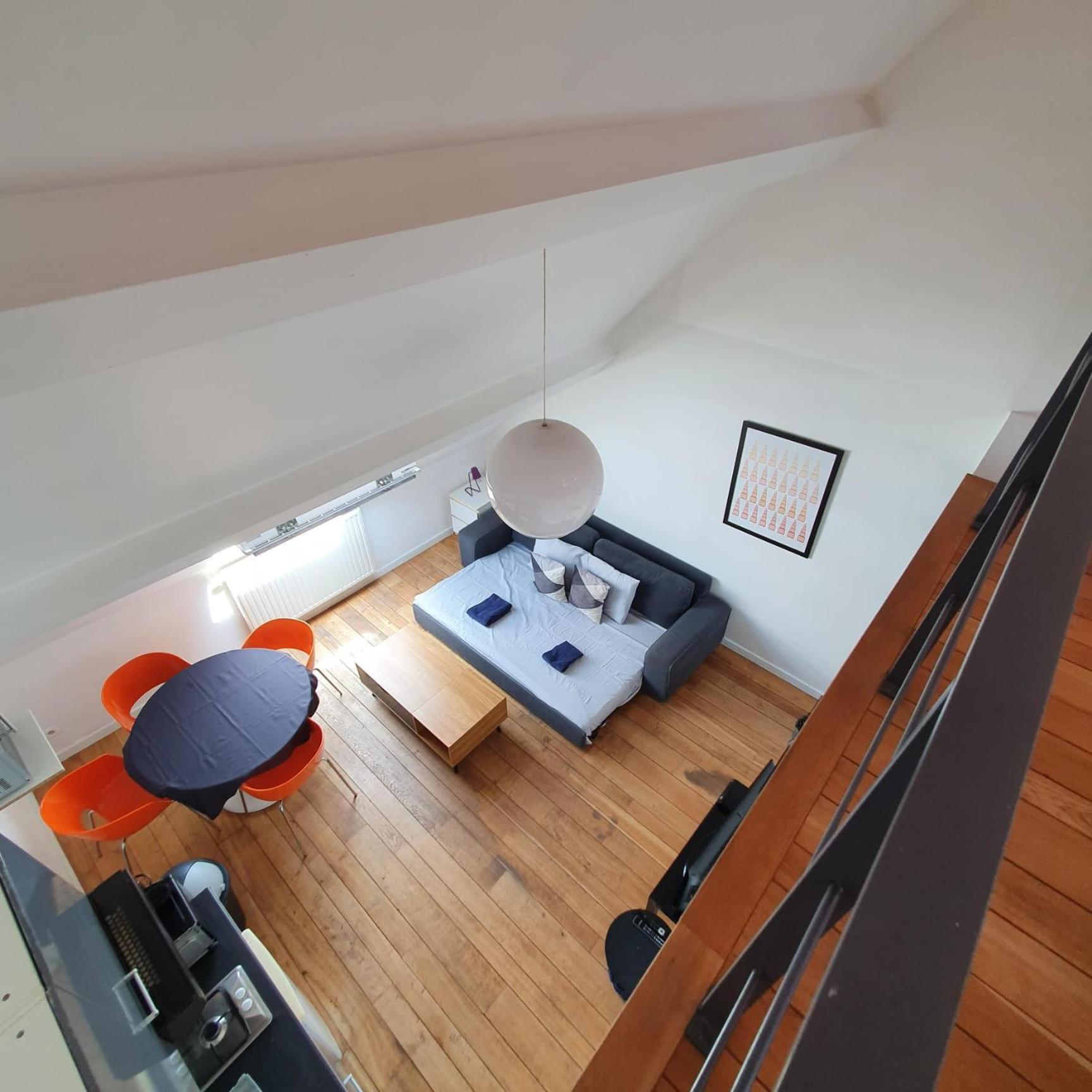 Penthouse Duplex Cosy 2 Chambres Au Coeur De Bruxelles Eksteriør billede